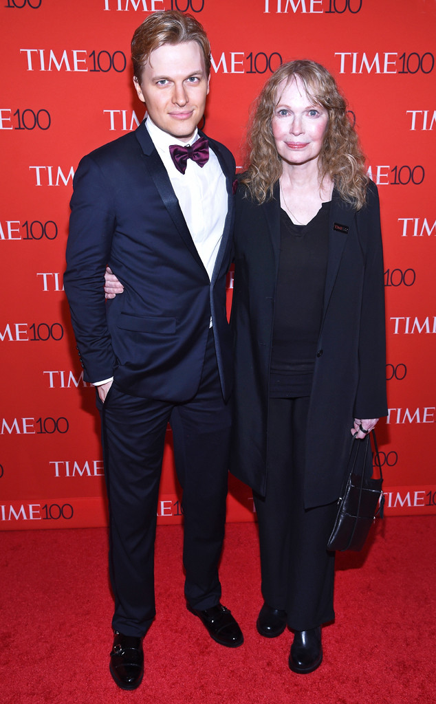 Ronan Farrow and Mia Farrow from Time 100 Gala 2017: Red Carpet ...