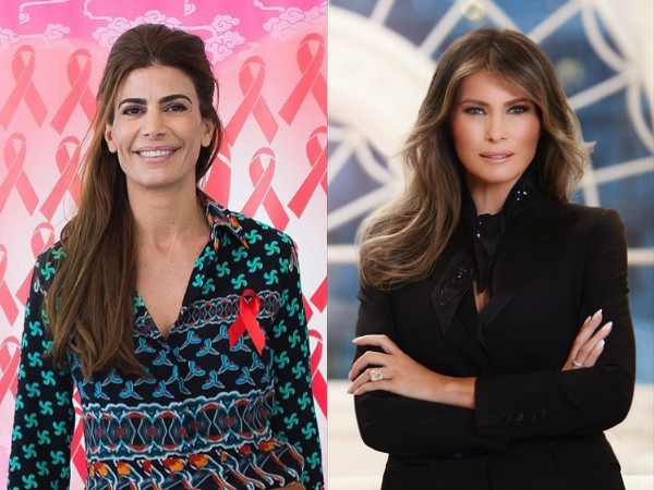 Juliana Awada, Melania Trump