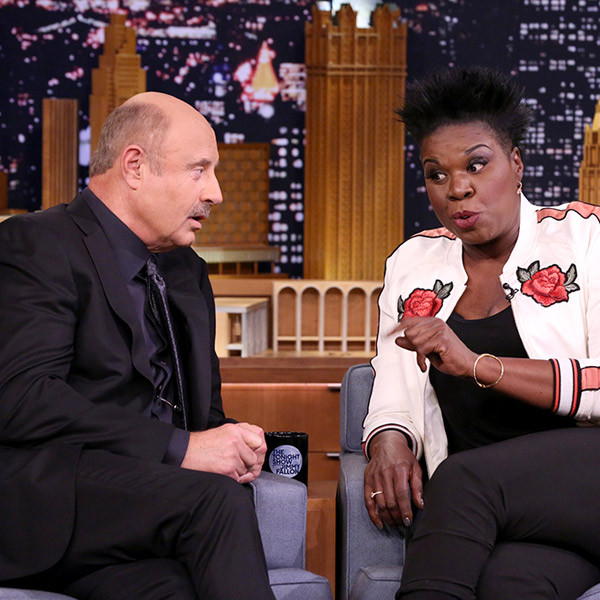 Leslie jones plays truth or lie with dr phil and jimmy fallon e