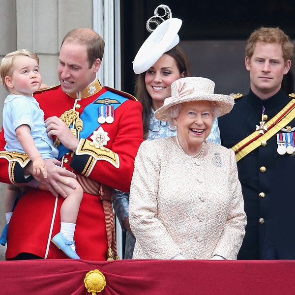 The Royal Family, Queen Elizabeth II, Prince William, Kate Middleton, Prince Harry