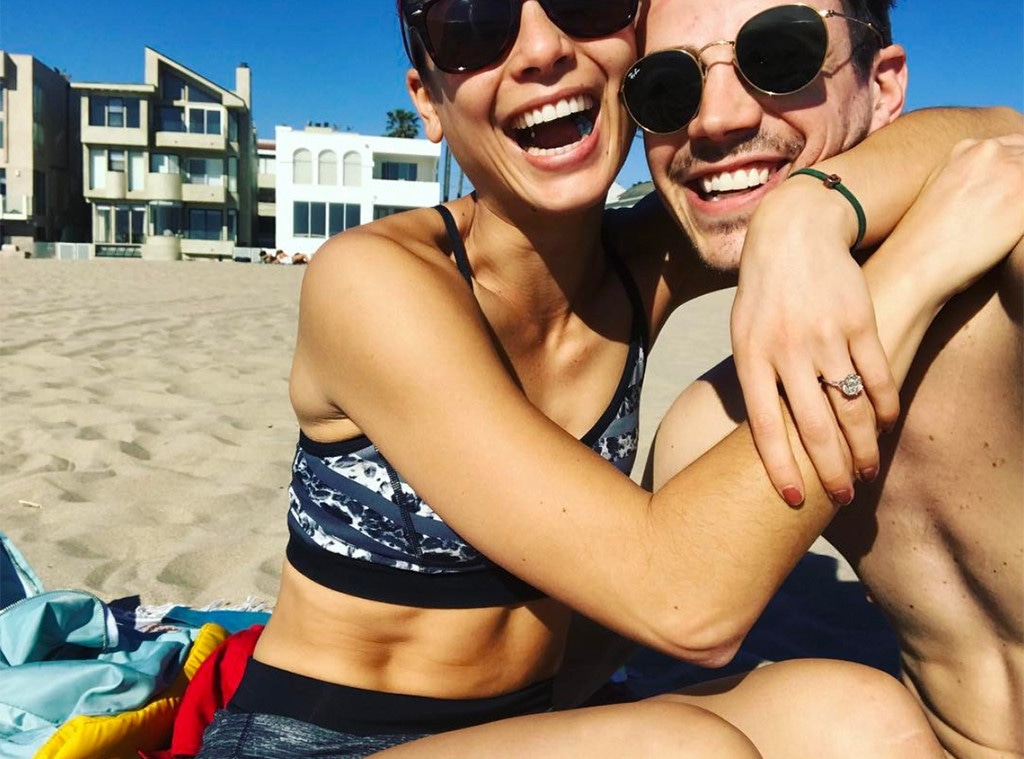 The Flash Star Grant Gustin Is Engaged to LA Thoma