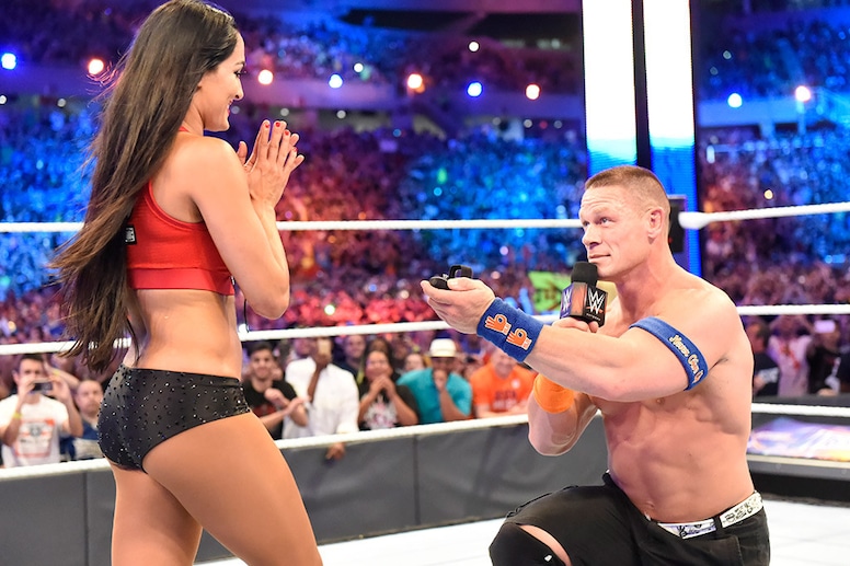 Photos from Nikki Bella and John Cena's Love Story - E! Online - CA