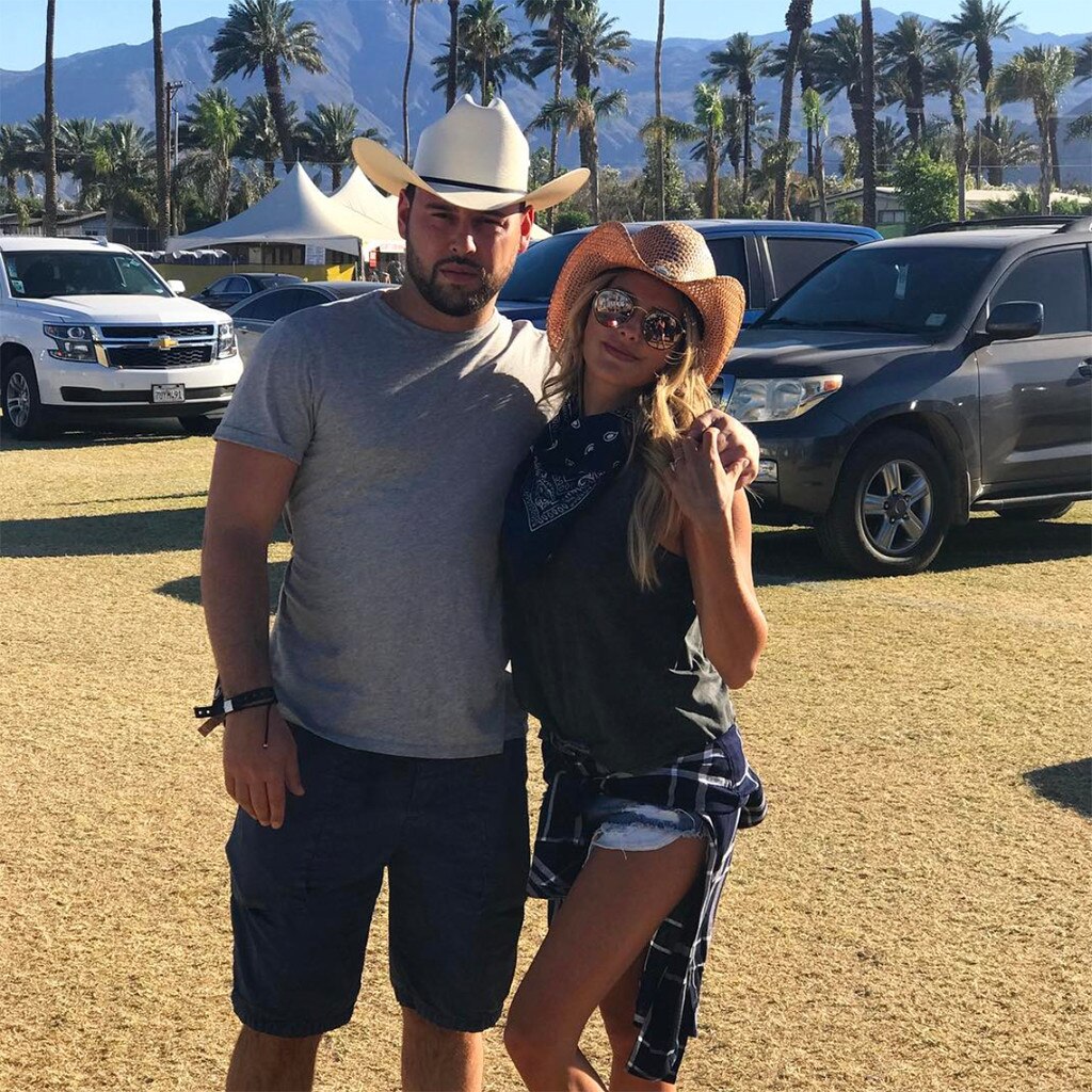 Scooter Braun & Yael Cohen from Stagecoach 2017 Star Sightings E! News