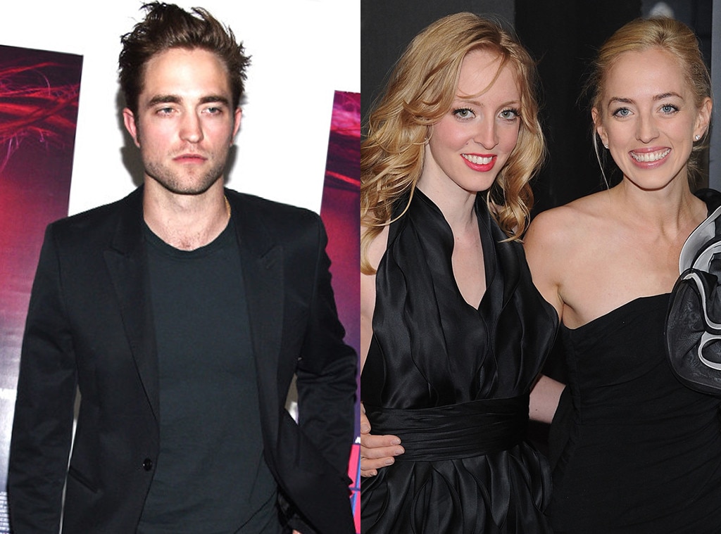 Photo de Robert Pattinson  & son  soeur  Victoria Pattinson