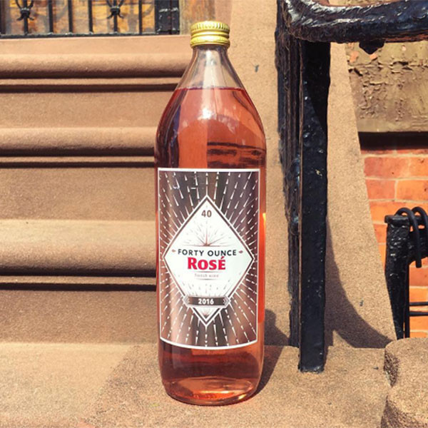 Wine Lovers, Rejoice! You Can Now Buy Rosé in a 40Ounce