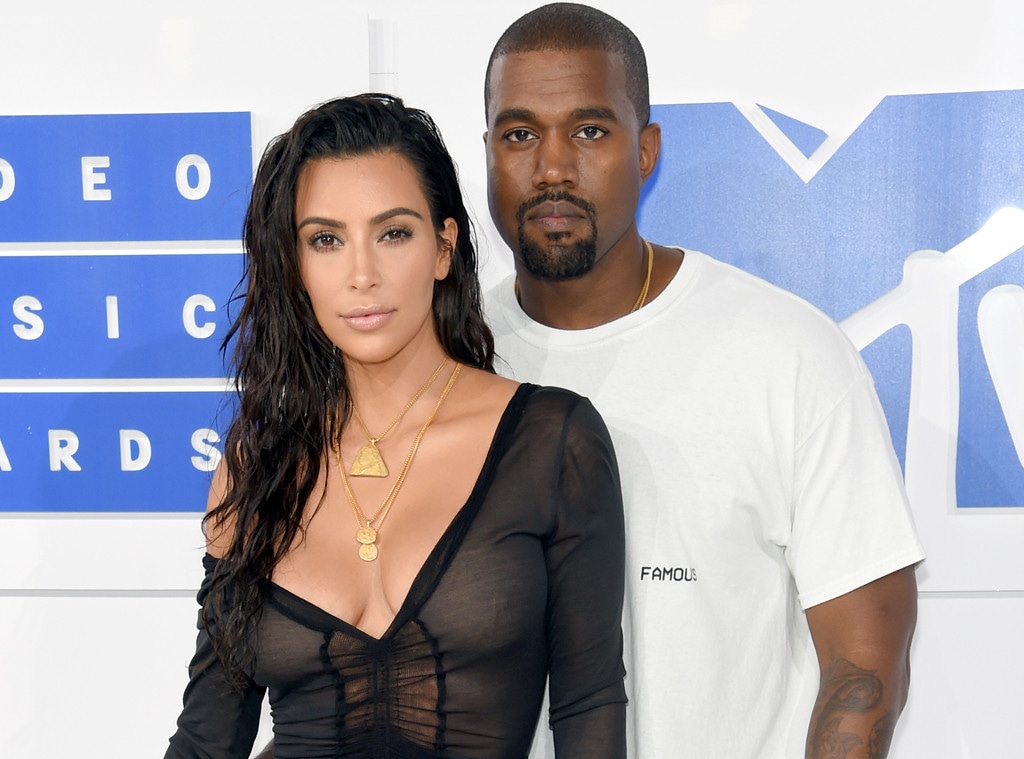 Kim Kardashian, Kanye West, 2016 MTV VMAs