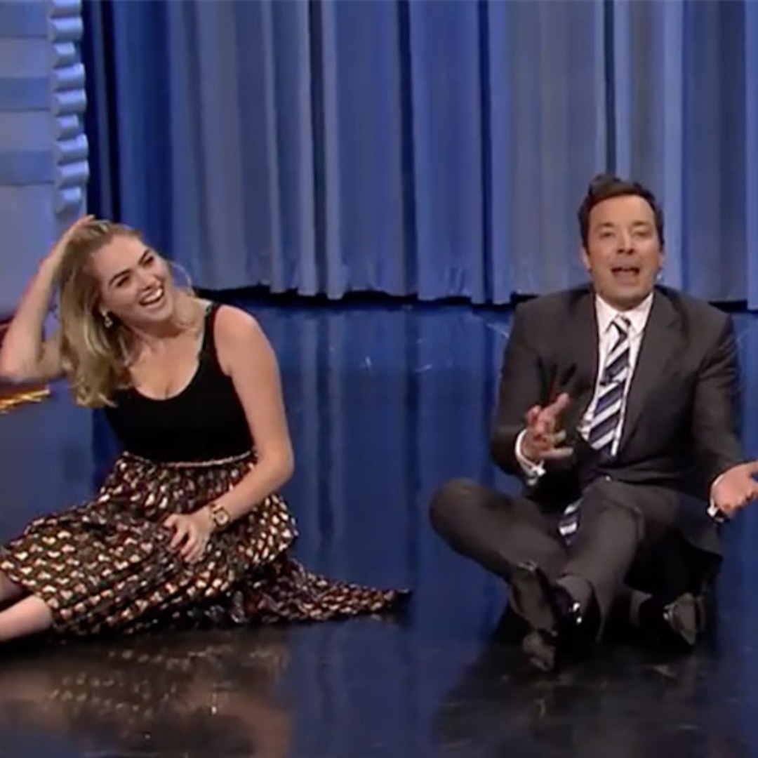 Kate Upton and Jimmy Fallon Face Off in a Unique Dance Battle