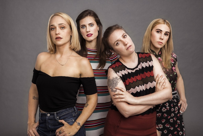 Girls, Lena Dunham, Zosia Mamet, Jemima Kirk, Allison Williams