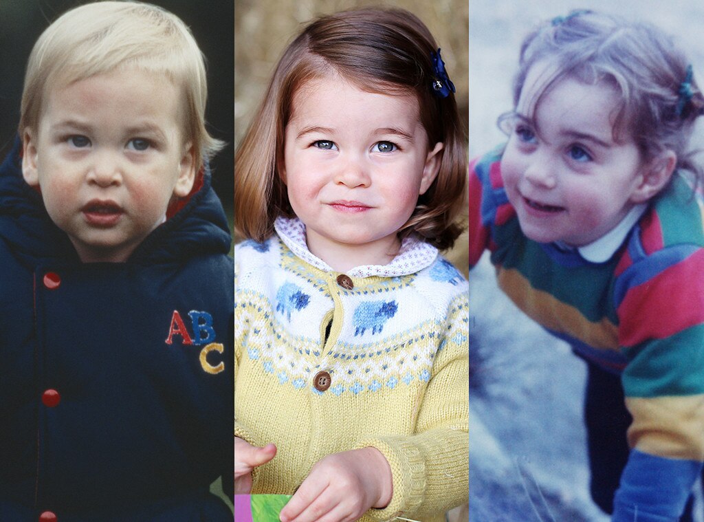Does Princess Charlotte Look Like Queen Elizabeth II's Mini-Me? See All ...