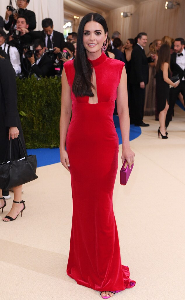 Katie Lee from 2017 Met Gala Red Carpet Arrivals E! News
