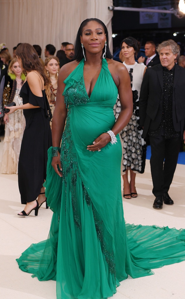 Serena williams cheap green dress