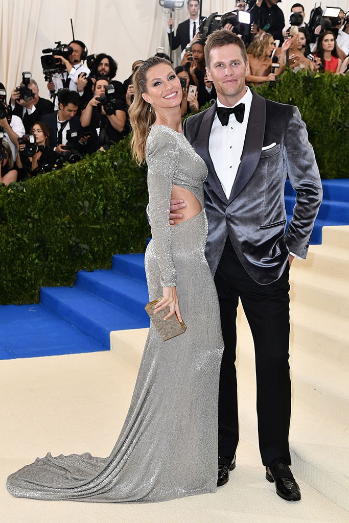 Tom Brady, Gisele Bundchen, 2017 Met Gala Arrivals, Couples