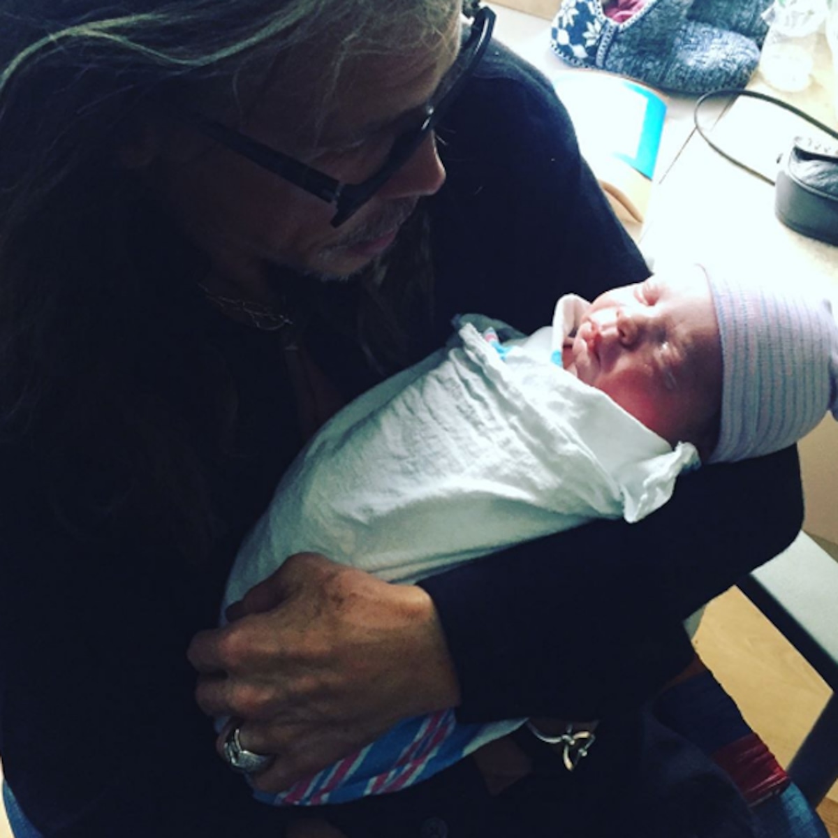 Steven Tyler Is A Grandfather Again Meet Mia Tyler S Son Axton E Online Steven Tyler Is A Grandfather Again Meet Mia Tyler S Son Axton E Online