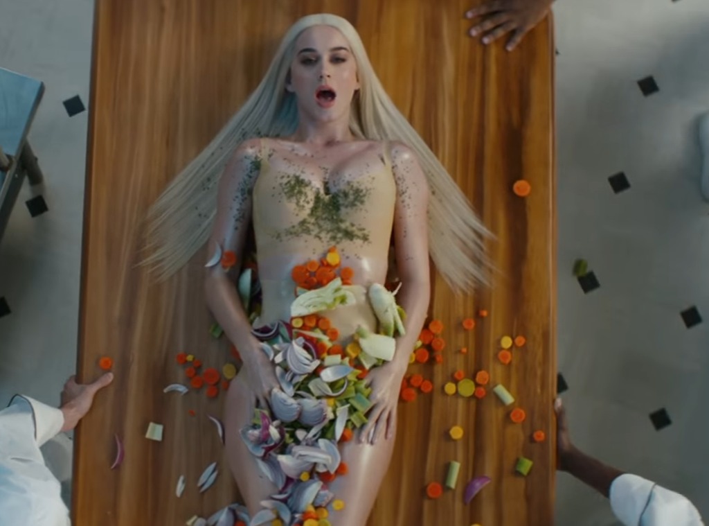 Katy Perry Gets Basted Kneaded Served In Bon Appetit Vid