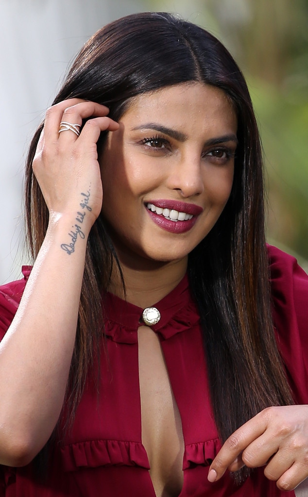 Priyanka Chopra, Tattoo