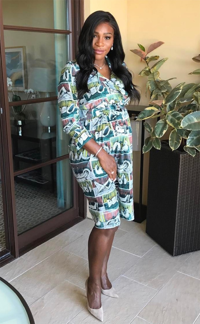 Serena Williams, baby bump, Instagram