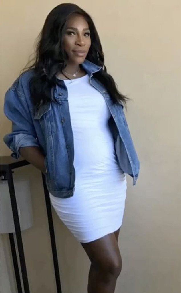 Basic Babe From Serena Williams Pregnancy Style E News