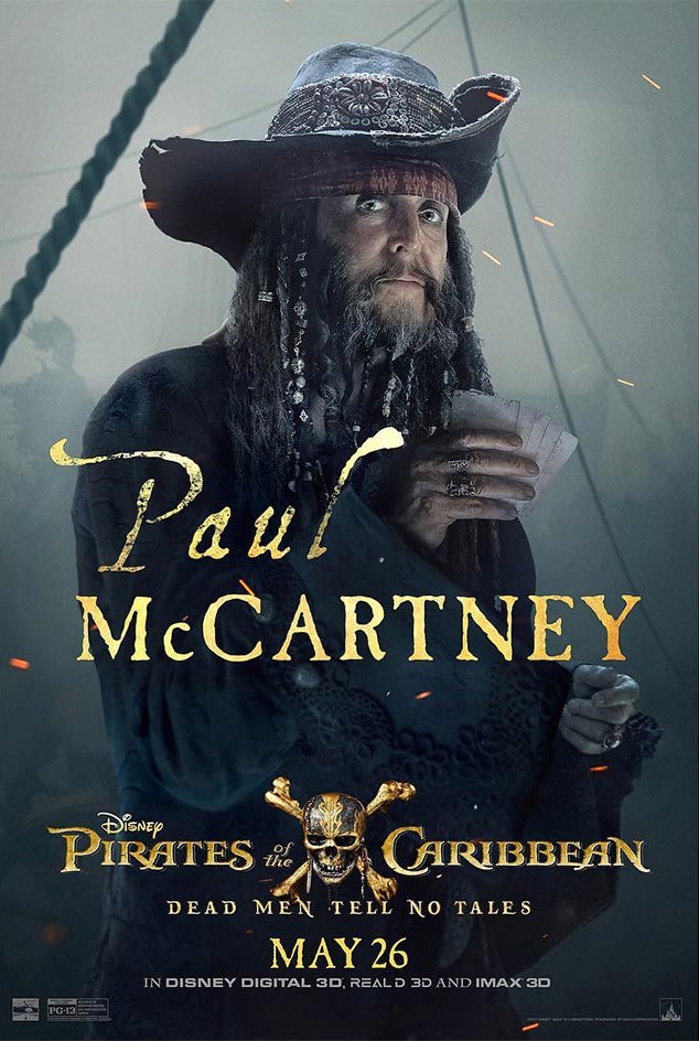 Paul McCartney s Pirates of the Caribbean Poster Revealed