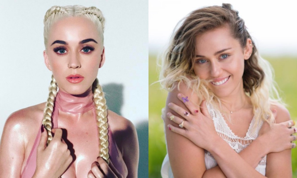 Katy Perry, Miley Cyrus