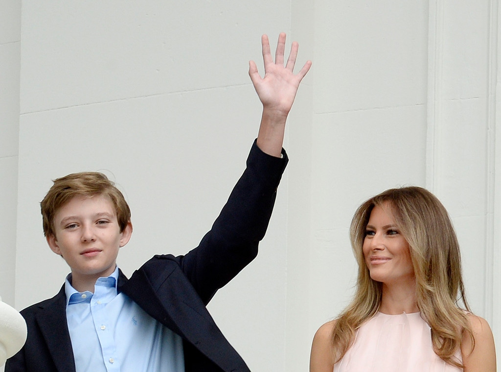 Melania Trump, Barron Trump 