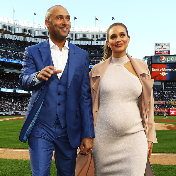 Derek Jeter & Wife Hannah Make Rare Appearance in NYC After Secretly  Welcomed Baby No. 4: Photo 4957096, Derek Jeter, Hannah Jeter Photos