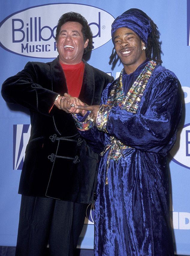 Wayne Newton & Busta Rhymes from 1997 Billboard Music Awards E! News