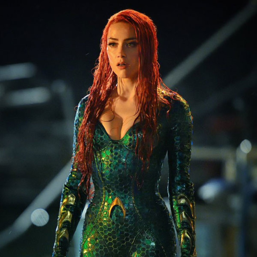 Amber Heard Debunks Rumors She S Not Returning For Aquaman 2 E Online Amber Heard Debunks Rumors She S Not Returning For Aquaman 2 E Online