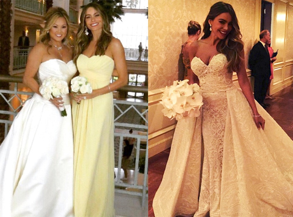 Sofia Vergara Wedding Dress 10