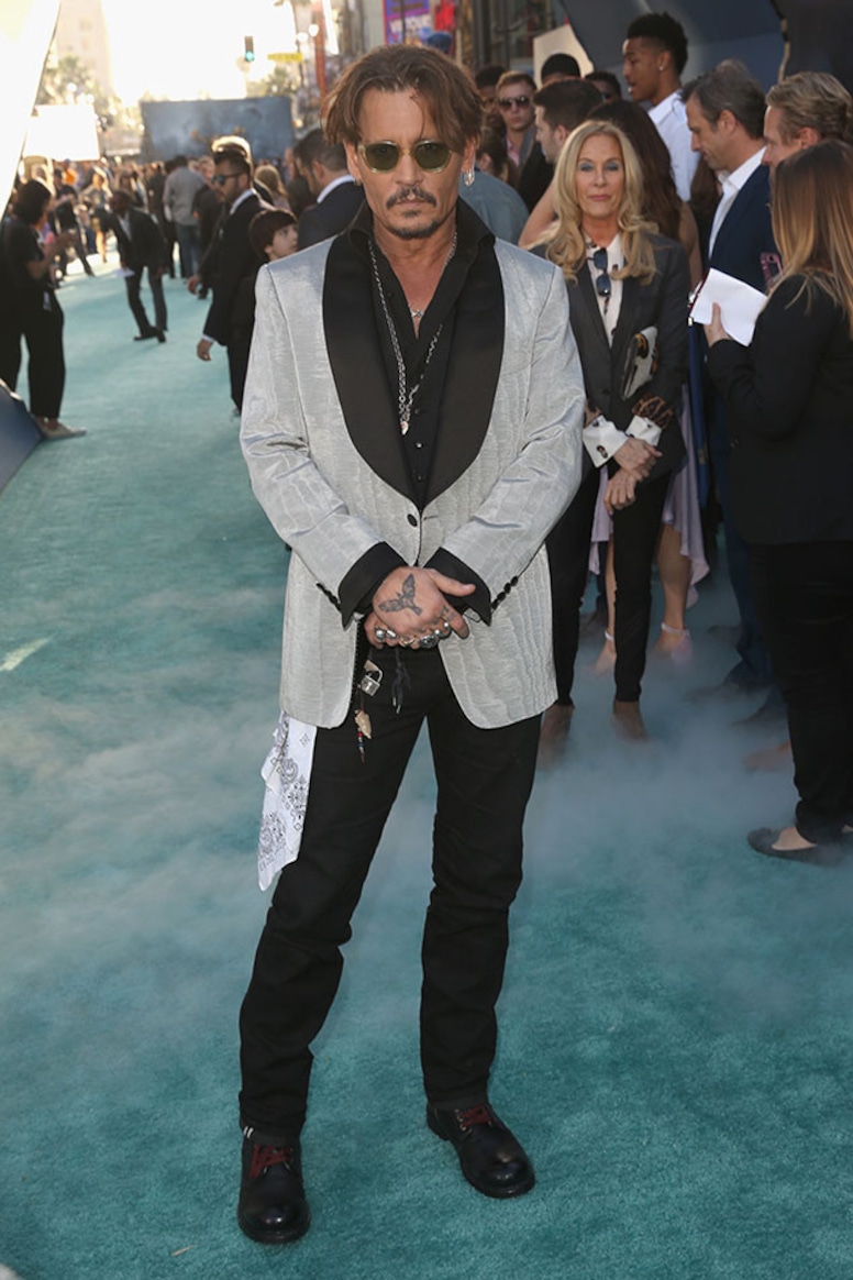 Johnny Depp, Pirates of the Caribbean Dead Men Tell No Tales, Premiere