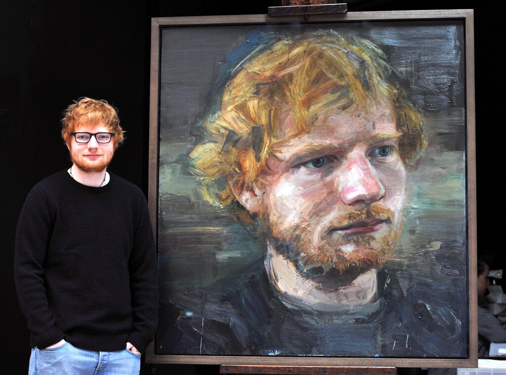 Ed Sheeran é Homenageado Com Retrato Na National Portrait Gallery | E! News