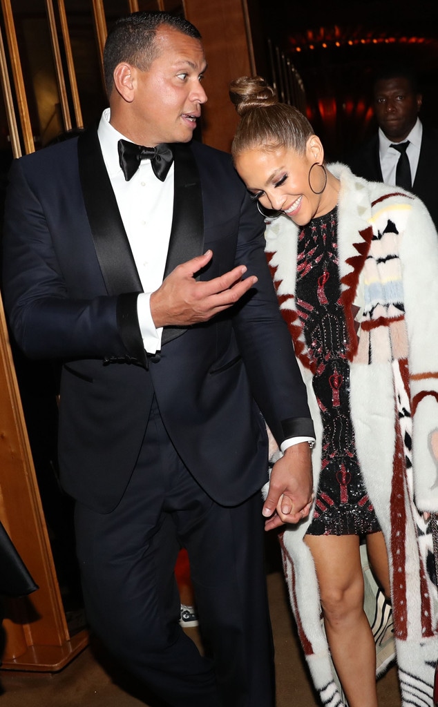 Alex Rodriguez, Jennifer Lopez, 2017 MET Gala, The Boom Boom Afterparty