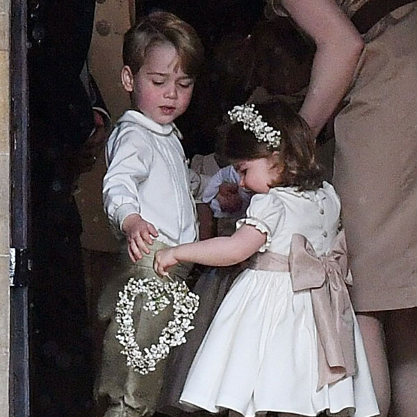 Prince George, Princess Charlotte's Royal Wedding Outfits Details