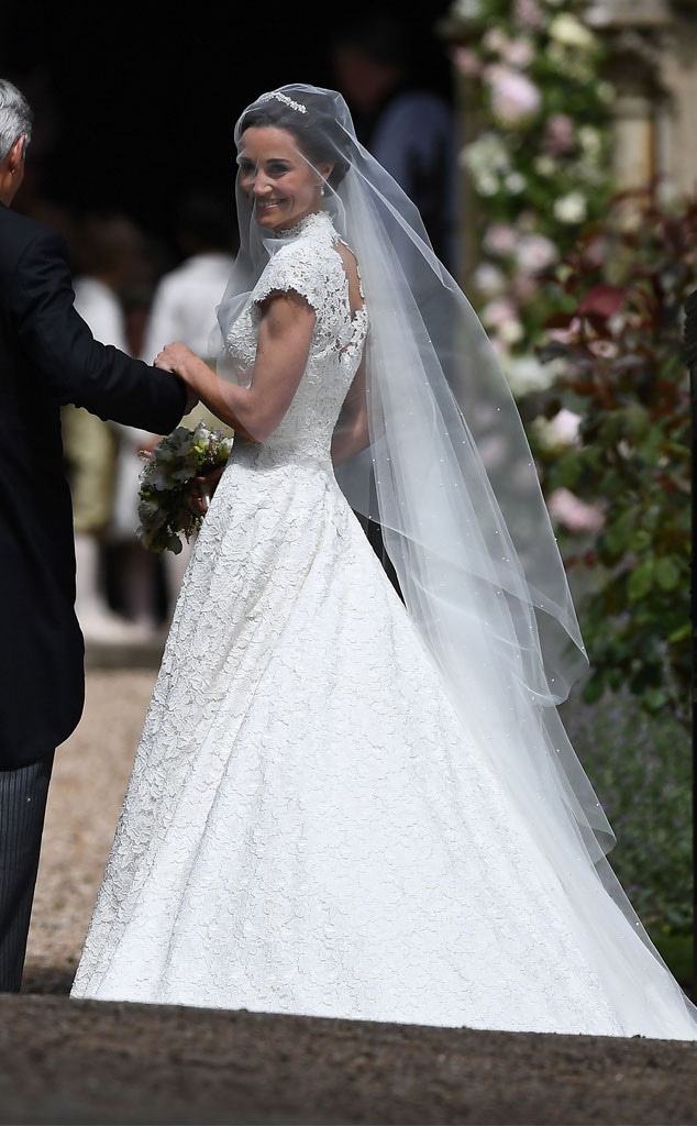 Pippa Middleton Arrives at the Church for Her Wedding Pippa Middleton Arrives at the Church for Her Wedding