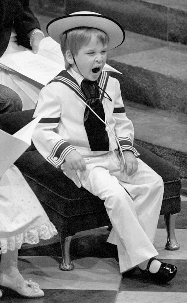 Prince Was an Adorable Page Boy Just Like Dad Prince William Was