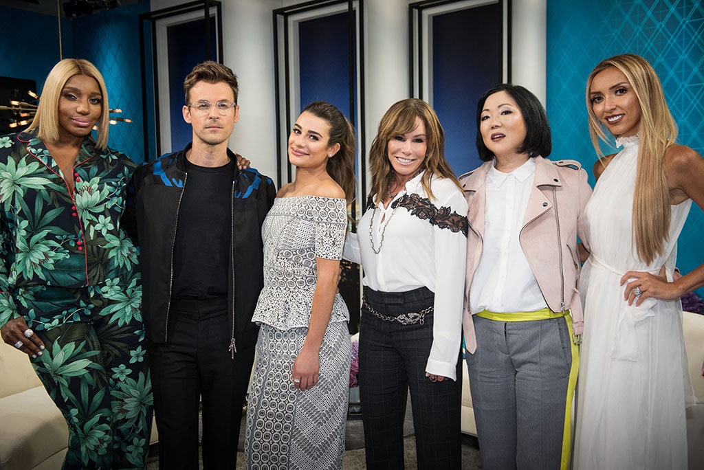 Lea Michele Gushes Over C line Dion on Fashion Police