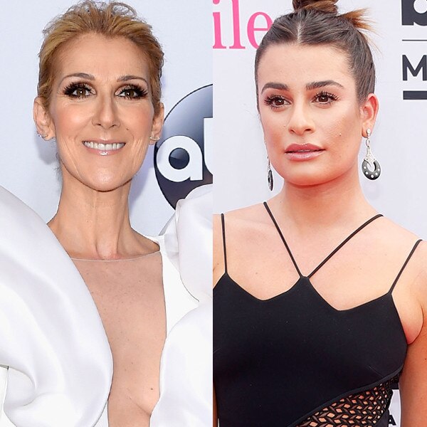 Lea Michele Gushes Over C line Dion on Fashion Police