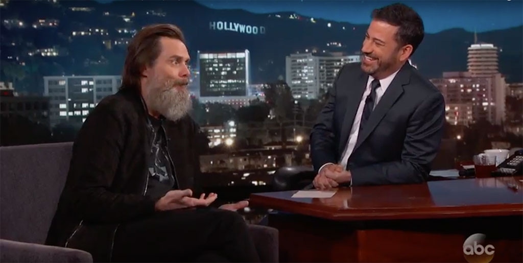 Jim Carrey, Jimmy Kimmel Live