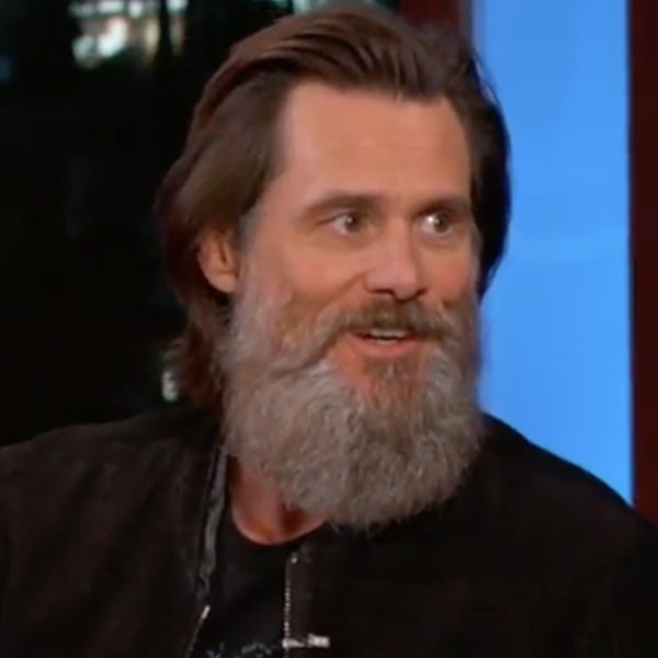 Jim Carrey Addresses His Beard: It's a Bigger Star Than Me! | E! News