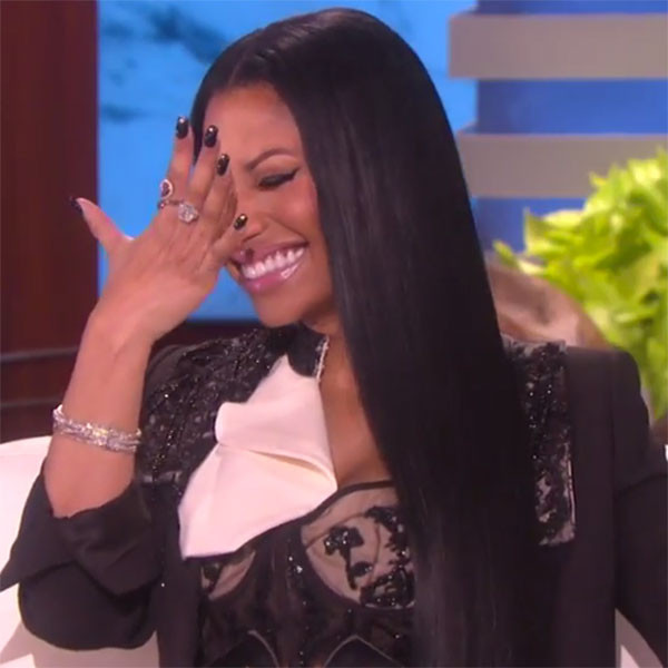 Fashion Fail? Nicki Minaj Lets Boobs Hang Out at 'The Ellen