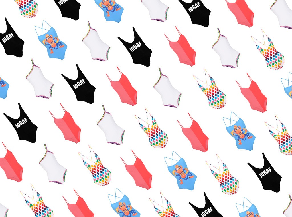 branded swimwear