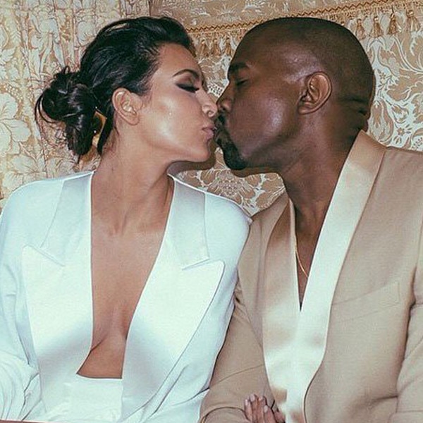 Kim K. Wishes Kanye Happy 3-Year Anniversary and Posts Wedding Pics