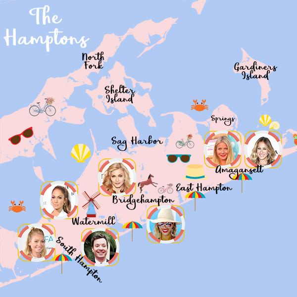 Why Celebs Really Flock To The Hamptons E News