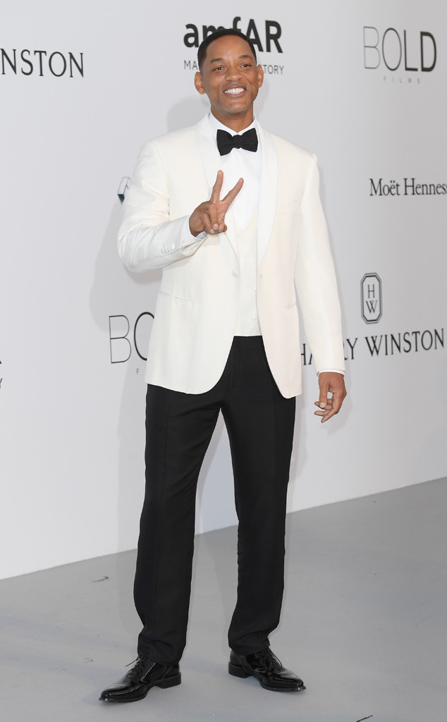 Will Smith, Gala Amfar, Cannes Film Festival 2017