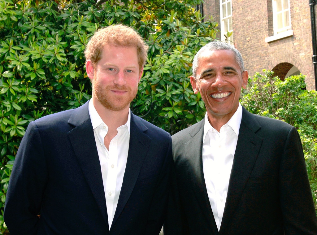 Barack Obama, Prince Harry