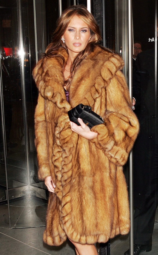 Melania Trump, Fur
