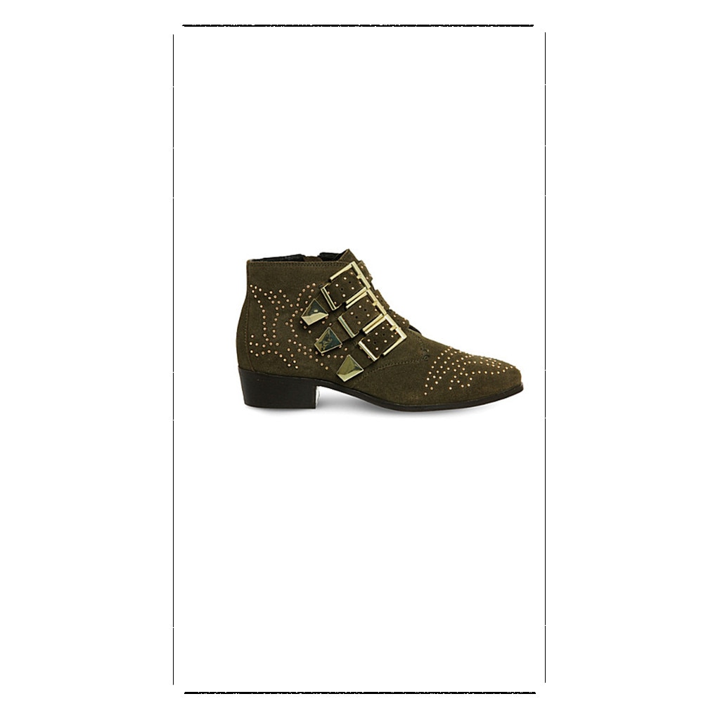 Office lucky charm hot sale studded boots