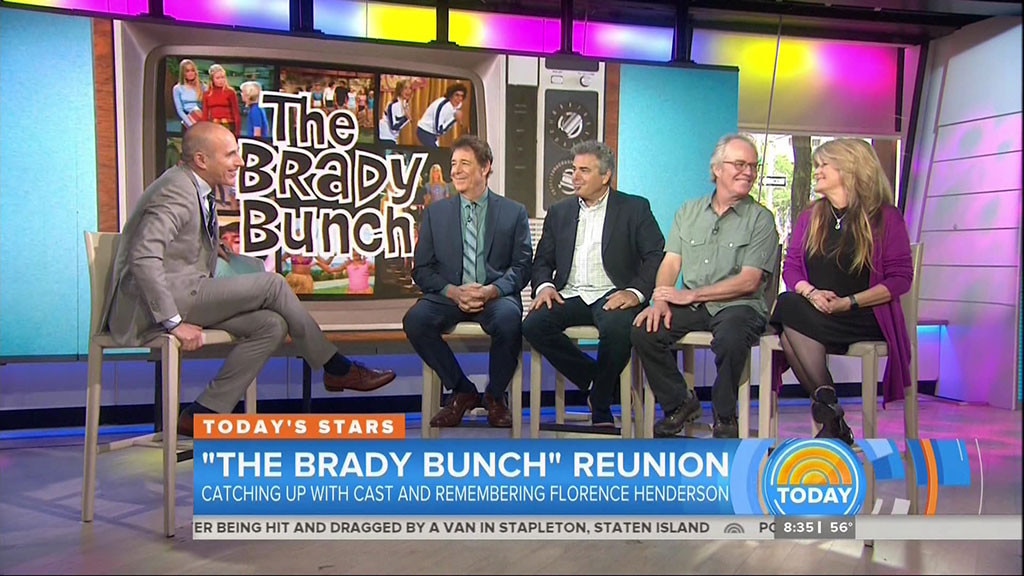 The Brady Bunch Cast Reunites On Today - E! Online - UK