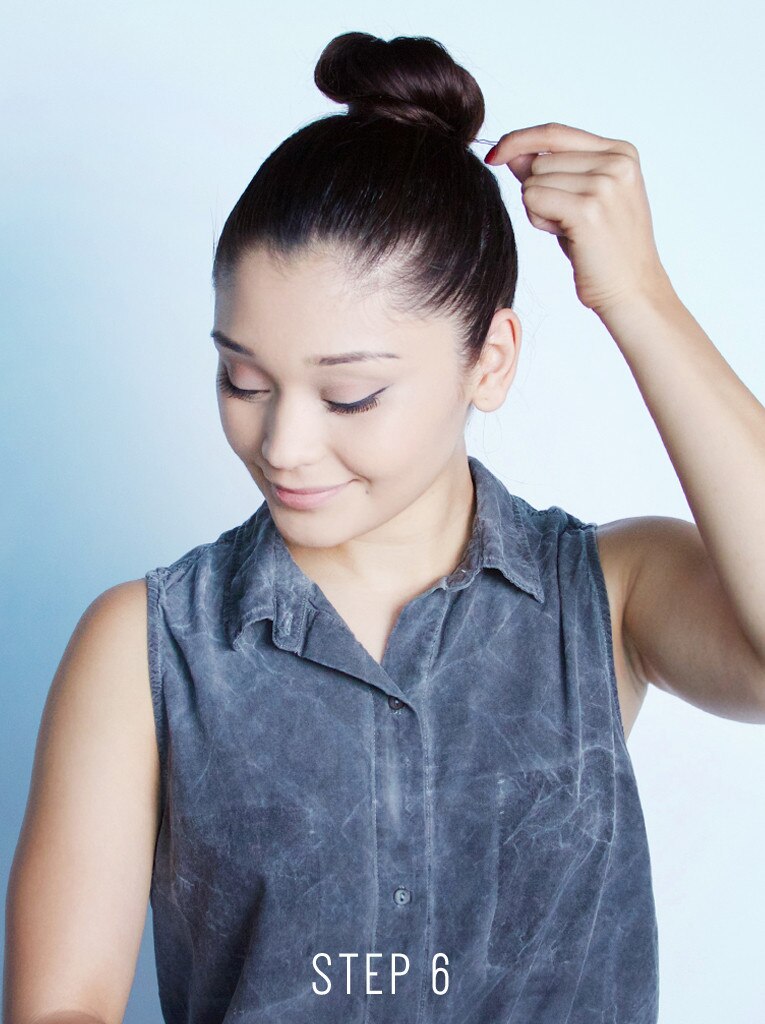 How To Create The Perfect Top Knot Bun E News Australia