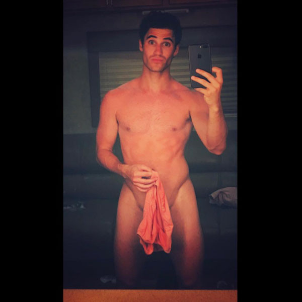 Darren Criss, Naked Selfie