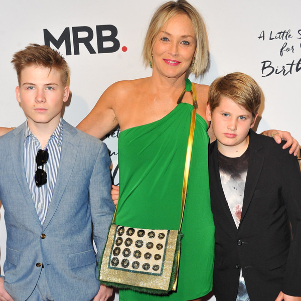 Sharon Stone's Sons Make Rare Red Carpet Appearance | E! News Australia